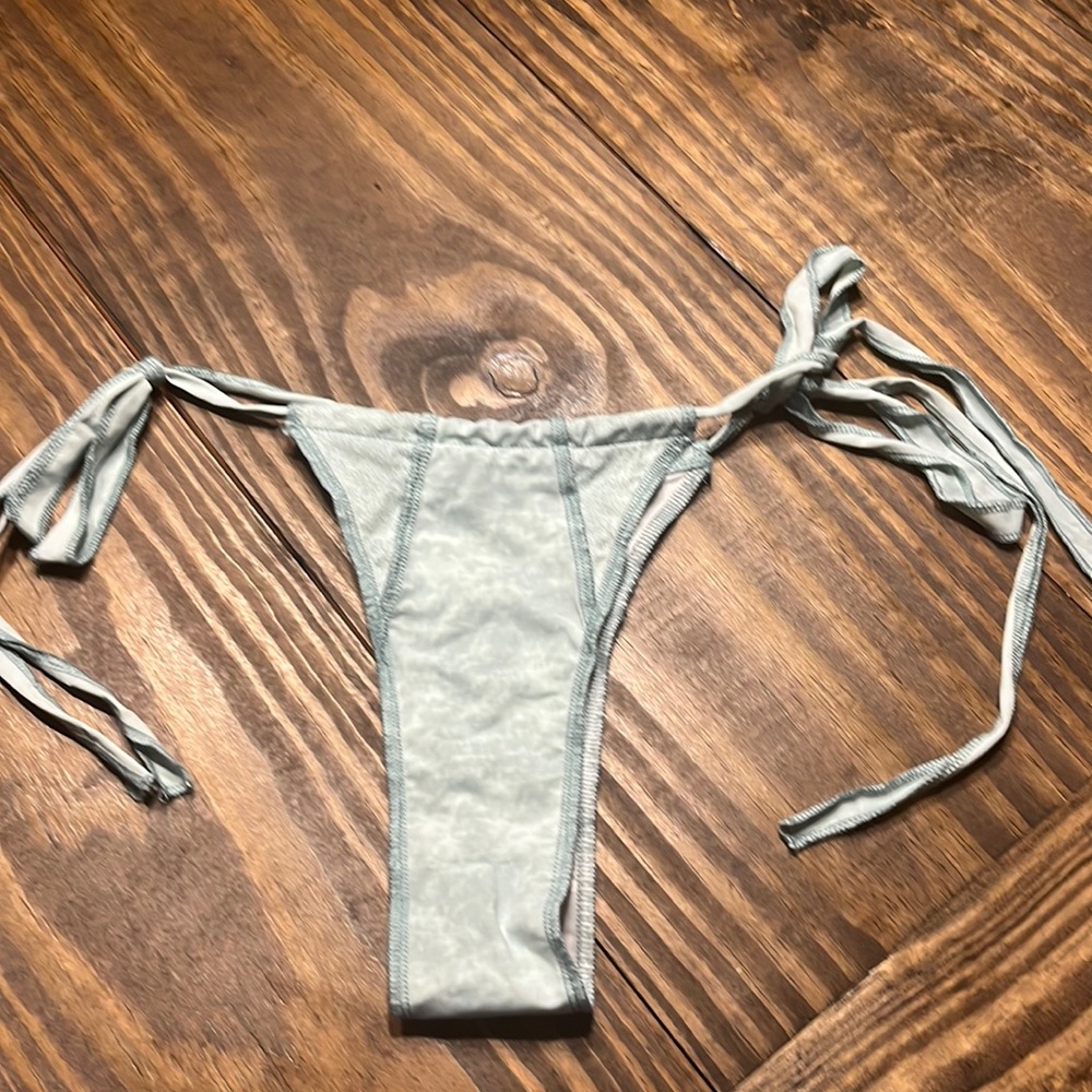 Teal bikini bottoms